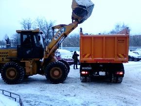 Аренда техники Ступино Ступинский район - экскаватор JCB 3CX вывоз снега